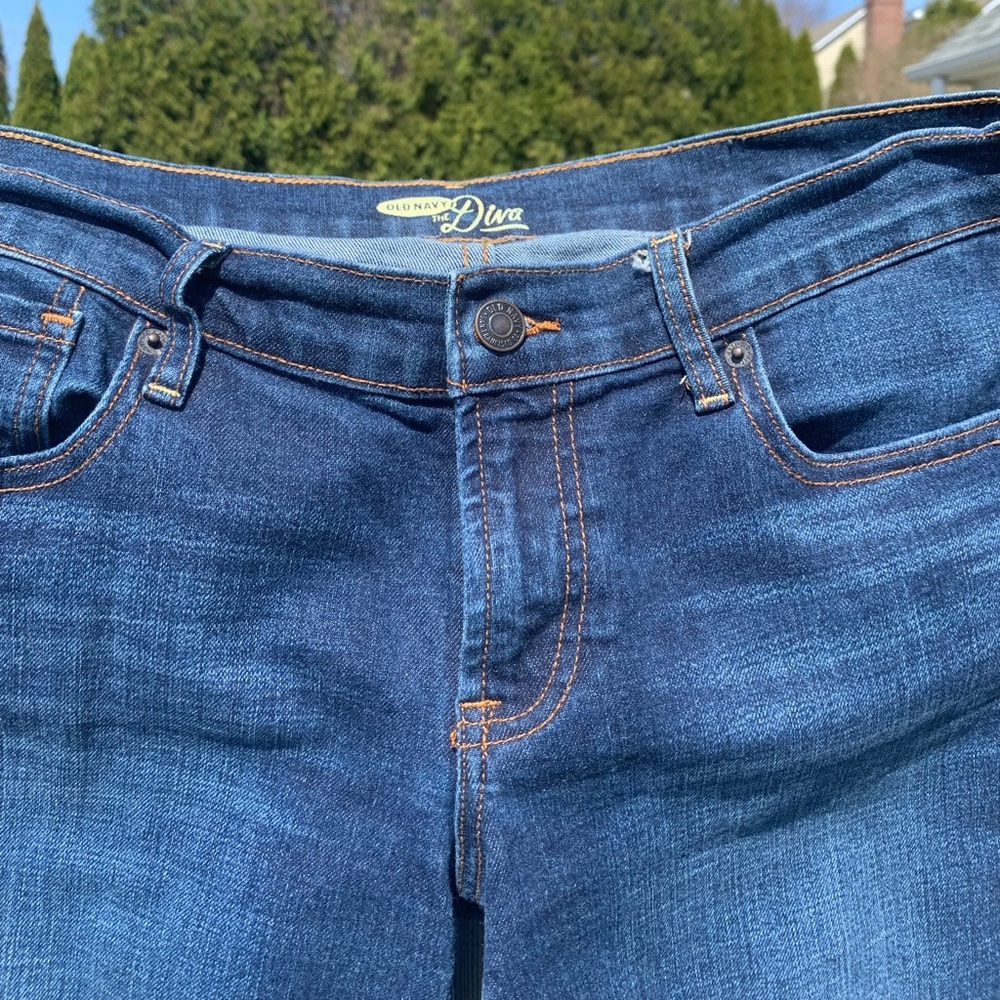 Old Navy Blue denim jean pants diva style